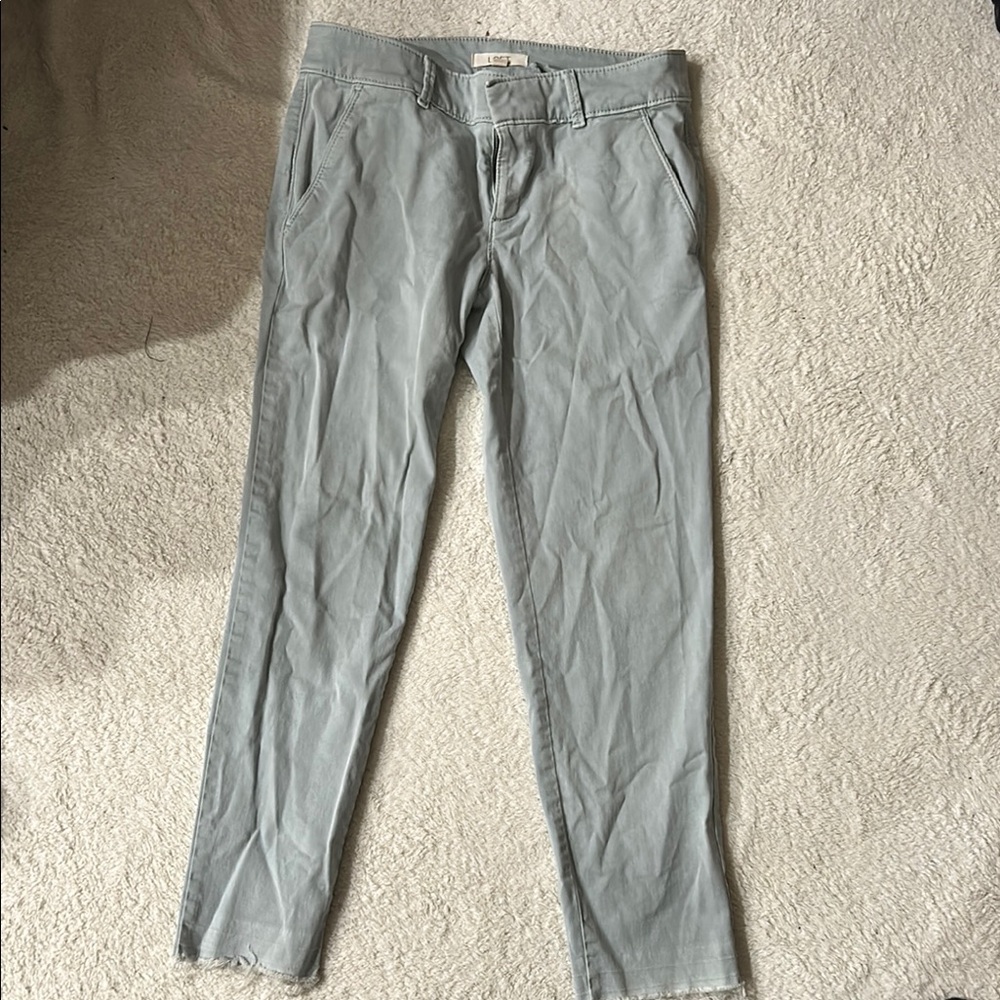 LOFT Gray Chinos Classic Style